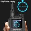 Walkie Talkie Baofeng UV18 Pro preto longo alcance 4 bandas 999 canais em dois sentidos R poderoso UV18iH UVG28 transceptor portátil 231030