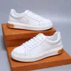 Märke mode skor män sneaker plattform casual skor platt tränare kvinnor sko gummi eva platt läder snörning upp storlek 35-45