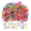 Dog Apparel 100pcs/Pack Grooming Cat Puppy Durable Elastic Stretchy Headband No Stick Hair Pet Rubber Band Supplies Accessories