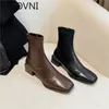 Boots Fashion Style Ankle Women Shoes Zippers Low Heel Bota Ladies Comfort Morder Short Bootties 231030
