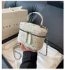 Shoulder Bags FEMALEE Ladies Woolen Crossbody Designer For Women 2023 Fashion Small Bucket Handbag Plaid Tweed Hand Bag