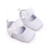 Primi camminatori Neonate Fiori carini Scarpe da principessa Primavera Autunno Bambini Prewalker Cotone Infantile Fondo morbido 0-18M