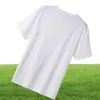 Summer Designer Mens T Shirty Men Men Letter Logo Tees Czarne białe swobodne luźne luźne ubrania uliczne