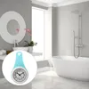 Wall Clocks Bathroom Suction Cup Waterproof Shower Mute Operated Hanging Hole Watch