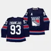 بيع New York Rangerss 2023-24 بديل Erik Gustafsson #56 Alexis Lafreniere #13 Filip Chytil #72 Navy Jersey Authentic Pro Hockey