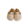 Terlik Sonbahar Kış Çocukları Koreli Yün Ayakkabı Moda Sıcak terlikler bebek gündelik pamuklu erkek kızlar Slip 231030