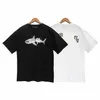 T-shirts pour hommes Shark T-shirt Casual Palm Summer Logo Crewneck Unisexe Mode Street Sport Manches courtes Drop Livraison Vêtements Vêtements Dhzms