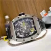 自動メカニカルリストウォッチRicharmill Tourbillon Watches Sport Luxury Watch RM030 Titanium Alloy Men's Fashion Leisure Business Sports Wri Wn-Lviy