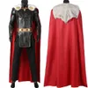 Cosplay héros Halloween Costumes amour et Odinson nouvelle tenue avec bottes super-héros dieu du tonnerre Cosplay costume