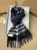 Designer kasjmier sjaal Winter heren dames lange sjaal modeklassieker Winter Lange Wraps Hijab met Kwastje Bufanda foulard Zachte sjaal raakt nooit uit de mode grote plaid