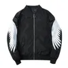 Men's Jackets Wing Graphic Jacket Coat Hip- Streetwear Outerwear Windbreak Casual Hoodies Harajuku Grunge Exercise Trendy Sudaderas