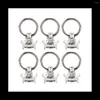 Hooks 6 Pieces Of Stainless Steel Rings Speaker Hanging Aircraft Frame Accessories Light Pendants