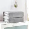 Blankets Bedding Fleece Blanket Queen Size Grey Luxury Bed AntiStatic Fuzzy Soft Faux Fur Microfiber Throw 231030