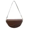 Shopping Bags Saddle Armpit Bag for Women PU Leather Shoulder Crossbody Bag Party Shopping Daily Travel Handbag Drop 231030