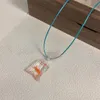 Kedjor guldfisk fiskhalsband kreativa transparent vattenpåse hänge japanska för kvinnor barn män