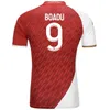 Mens 29 BALOGUN Camisas de futebol AS Monaco 17 GOLOVIN 12 HENRIQUE 88 MAGASSA 19 FOFANA 16 KOHN 6 ZAKARIA 10 BEN YEDDER 18 MINAMINO AKLIOUCHE Kits de camisa de futebol 23-24 Clube