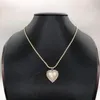 märke lyx kärlek hjärtdesigner studörhängen 18k guld retro vintage geometri eleganta diamant bokstäver halsband örhänge örhängen öronringar smycken