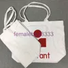 designer IM shopping Bags Lotte Japan Korea Mrt Marant Canvas Bag Fashion Shopping Bag Tote Bag Tote Bag 100% Cotton