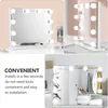 Applique murale 1 ensemble miroir avant lumière USB maquillage vanité remplissage (blanc) avec LED