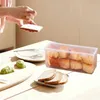 Plates Bread Storage Box Fridge Fruit Canister Container Case Rice Dispenser Sealed Refrigerator Holder