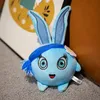 Cartoon Easter Bunny Dolls Stuffed Animals Toys Plush Rabbit Toy Lovely Pink Blue Yellow Purple Rabbits Plushies Kids Toy Home Decoration 5 Styles