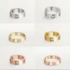 Mens luxury women rings diamond bague homme jewlery Designers female alloy hiphop stainless steel classic engagement for women moissanite ring zb010