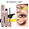 Mascara OTWOO 4d Silk Fiber Waterproof Volume Smudgeproof Curling Lengthening Eyelash Extension Eye Makeup Tool 231027