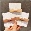 Hair Accessories Women Elegant French Vintage Bow Hairpins Sweet Side Clips Barrettes Hairgrips Decorate Fashion Drop Delivery Produ Dh5Eq