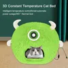 Lits pour chats meubles lit chauffant pour chat pour animaux de compagnie USB hiver chaud tente pour chat grotte chien lit de couchage maison chauffage électrique à température réglable avec synchronisation 231030