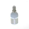 5pcs LED Corn Light Bulb Warm White 48 3528 SMD 2.5W E14 220V Drop