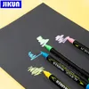 Markers Acrylic Paint Markers Dual Tips Pens For Rock Painting Stone Wood Ceramic Christmas Decorations Art Supplies 231030