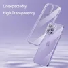 Helder telefoonhoesje voor iPhone 13 14 Pro Max 12 Mini 7 8 Plus Zachte TPU Ultradunne achterkant Case voor iPhone 11 PRO X XR XS MAX 15