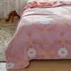 Blankets Summer Blanket Four Layers Cotton Gauze Towel Quilt Double Adult Air-conditioning For Beds Sofa Bedspread On The Bed