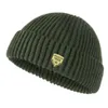 Mode Beanie Gebreide Muts Mannen Casual Korte Draad Hip Hop Winter Warm Brimless Baggy Skullcap Motorkap 230920