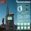 Walkie Talkie Quansheng UVK5 Air DualBand 2Way R 5W de alta potência 1600mAh portátil 200 canais grátis cabo TPYEC 231030