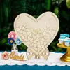 Party Supplies AsyPets Hearts Wedding Decoration Rustic Sweet Guest Book Wishes Bank Drop Box 3D Wooden