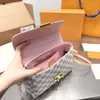 Fashion Designer bag New classic checkered tassel bag Princess Bag size 26X17cm with counter sealed folding box aircraft box