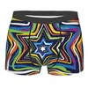 Caleçon graphique Art juif étoile éclatée culotte respirante sous-vêtements masculins short confortable caleçon Boxer