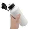 Gobelets 400/500/600/750ML bricolage Sublimation bouteille d'eau vierge blanc droit maigre gobelet tasse pour impression par transfert de presse à chaud