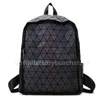 Mochila Lingge Cool Laser Capacidade Reflexiva Casual Homens Grandes e Ao Ar Livre Mulheres Moda Três Mansão Computador