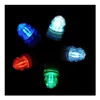 Autres fournitures de jardin LED Fournitures de jardin Deep Drop Sous-marine Diamant Pêche Clignotant Appât Lure Squid Strobe Sea Fish Lampe Drop Dhwgk