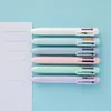1 шт., 0,5 мм, креативная шариковая ручка Macaron, 6 цветов, конфеты, разноцветные чернила, лайнер, маркер для офиса и школы