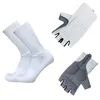 Skidhandskar Aero Bike Team Cycling and Socks Combined Men Kvinnor Non Slip Calcetines Ciclismo Guantes 231030