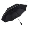 Regenschirme QWE123 120 cm Super Big Umbrella Lace 2 Folding Golf Vollautomatische Falte Hand Offene Werbung Sonnig und regnerisch