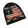 Berets God's Children Are Not For Sale Autumn Winter Beanies Christian Jesus Bonnet Hat Unisex Warm Dual-use Knitted