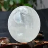 Natural Rainbow Clear Quartz Crystal Sphere Ball Healing Gemstone35 -40mm Stand201i