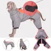 Vêtements pour chiens moyens et grands chiens gilet veste imperméable tenue réfléchissante hiver chaud épaissir manteau pour animaux de compagnie vêtements