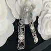 Varumärke Lyxbrev Designerörhängen Stud för kvinnor Bling Diamond Shining Crystal Pearl Aretes Charm Elegant Dingle Earring Earings Ear Rings smycken