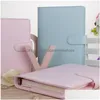 Notepads Wholesale Pu Leather Er Notebook Clip A5 Empty Notebooks Ers Without Paper Faux Leathers Case Spiral Planners For Filler Pape Dhtxq