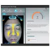 Senaste 5: e generationens Magic Mirror AI Intelligent färgglad ansiktsskanner och hudanalysator Auto Skin Scanner UV Light Facial Fuktanalysator